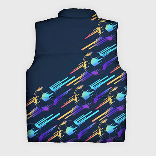Мужской жилет Atletico Madrid градиентные мячи / 3D-Черный – фото 2