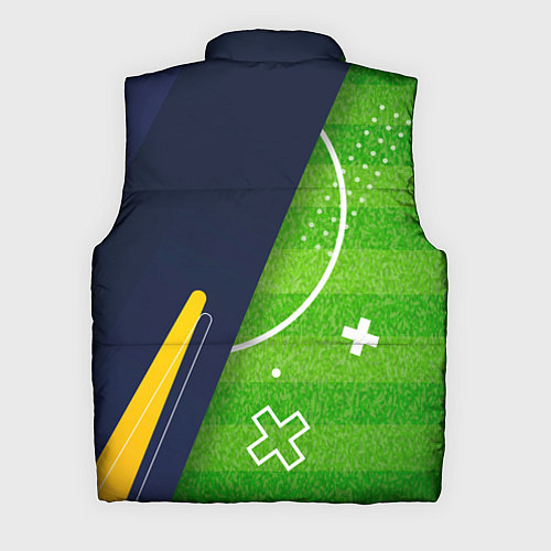 Мужской жилет Hoffenheim football field / 3D-Черный – фото 2