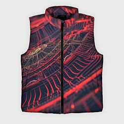 Мужской жилет Раскалённые провода, цвет: 3D-черный