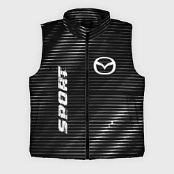 Мужской жилет Mazda sport metal, цвет: 3D-черный