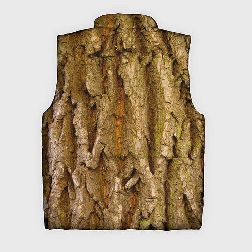 Мужской жилет Кора дерева текстура / 3D-Черный – фото 2