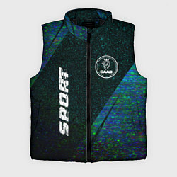 Мужской жилет Saab sport glitch blue