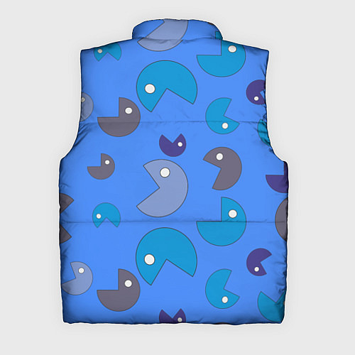 Мужской жилет Кусака ПакМан паттерн / 3D-Светло-серый – фото 2