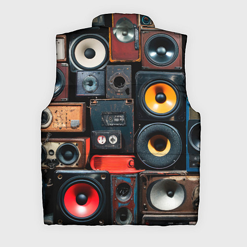 Мужской жилет Audio speaker / 3D-Черный – фото 2