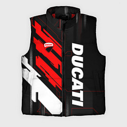 Мужской жилет Ducati - красный технологический