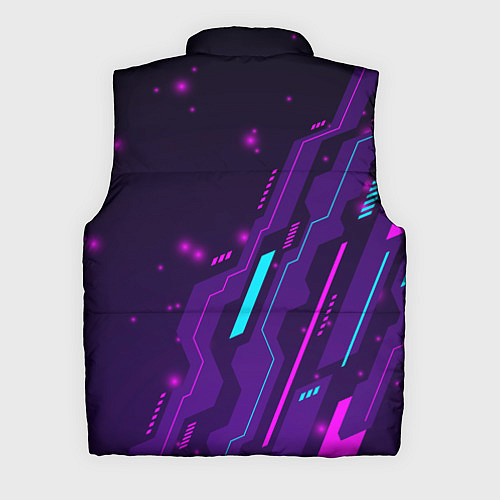 Мужской жилет Forza Horizon neon gaming / 3D-Черный – фото 2