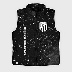 Мужской жилет Atletico Madrid sport на темном фоне вертикально, цвет: 3D-черный