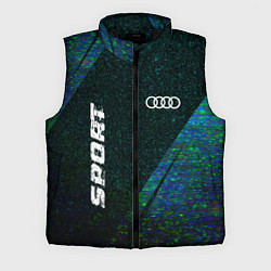 Мужской жилет Audi sport glitch blue