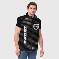 Мужской жилет Volvo sport metal, цвет: 3D-черный — фото 2