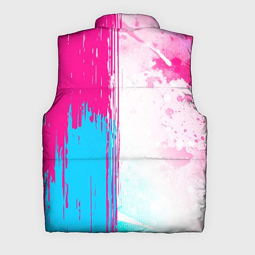 Мужской жилет Chelsea neon gradient style по-вертикали / 3D-Черный – фото 2