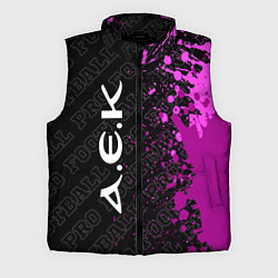 Мужской жилет AEK Athens pro football по-вертикали