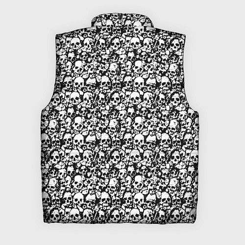 Мужской жилет Very much skulls / 3D-Черный – фото 2