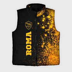 Мужской жилет Roma - gold gradient по-вертикали, цвет: 3D-черный