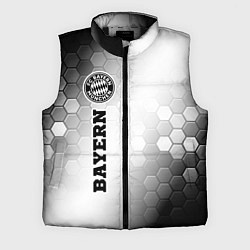 Мужской жилет Bayern sport на светлом фоне по-вертикали, цвет: 3D-черный
