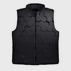 Мужской жилет Камуфляж черных плит, цвет: 3D-черный