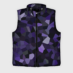 Мужской жилет Кристаллизация темно-фиолетового