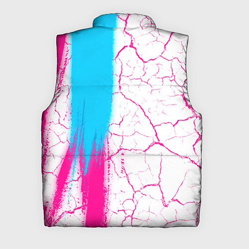 Мужской жилет Arsenal neon gradient style по-вертикали / 3D-Черный – фото 2