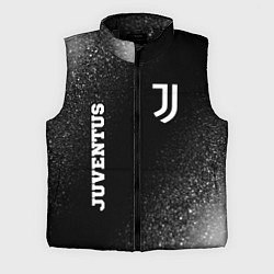 Мужской жилет Juventus sport на темном фоне вертикально, цвет: 3D-черный