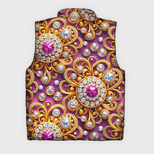 Мужской жилет Ювелирный паттерн / 3D-Светло-серый – фото 2