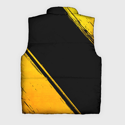 Мужской жилет Napoli - gold gradient вертикально / 3D-Черный – фото 2