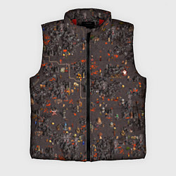Мужской жилет Герои 3 Карта Инферно, цвет: 3D-красный