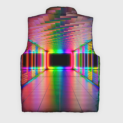 Мужской жилет Светящаяся неоновая галерея / 3D-Красный – фото 2