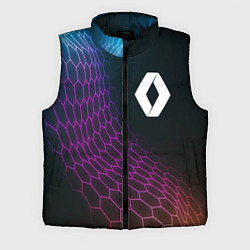 Мужской жилет Renault neon hexagon, цвет: 3D-черный