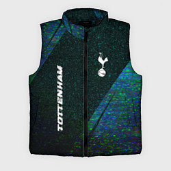 Мужской жилет Tottenham glitch blue, цвет: 3D-черный