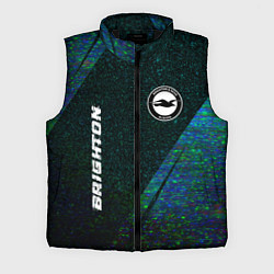 Мужской жилет Brighton glitch blue