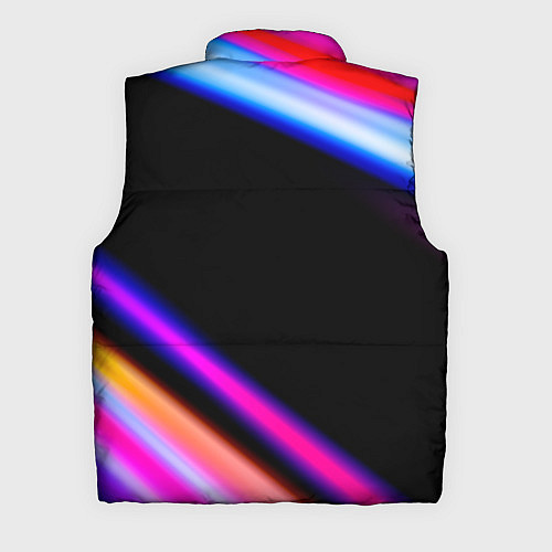 Мужской жилет Bon Jovi neon rock lights / 3D-Черный – фото 2