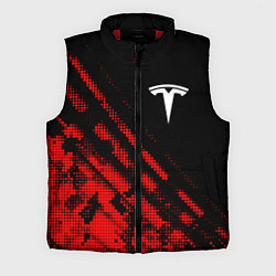 Мужской жилет Tesla sport grunge, цвет: 3D-красный