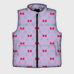 Мужской жилет Ягоды на сиреневом