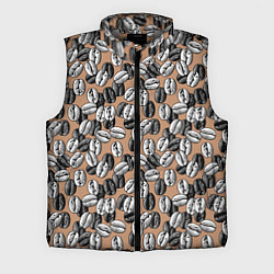 Мужской жилет Кофейные зерна узор