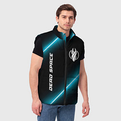 Мужской жилет Dead Space неоновые лампы, цвет: 3D-черный — фото 2