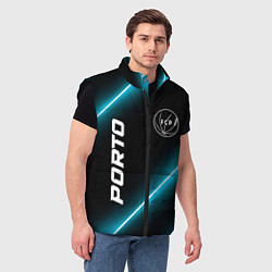 Мужской жилет Porto неоновые лампы, цвет: 3D-черный — фото 2