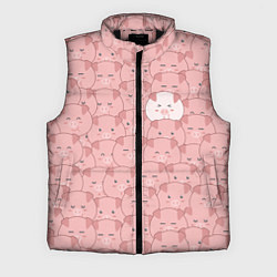 Мужской жилет Свинки паттерн