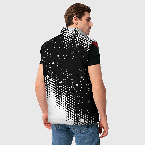 Мужской жилет Герб Росси краски / 3D-Красный – фото 4