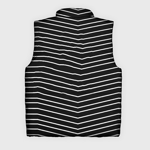 Мужской жилет Thirty Seconds to Mars pattern optic / 3D-Черный – фото 2