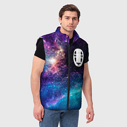 Мужской жилет Spirited Away space anime, цвет: 3D-черный — фото 2