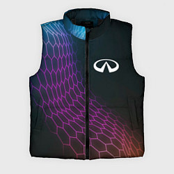 Мужской жилет Infiniti neon hexagon