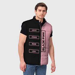 Мужской жилет Blackpink южнокорейская группа, цвет: 3D-черный — фото 2