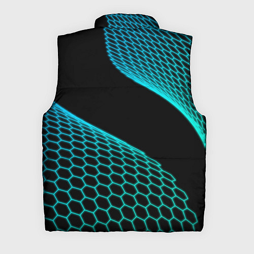 Мужской жилет Mini electro hexagon / 3D-Черный – фото 2