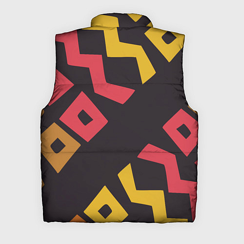 Мужской жилет Абстракция - этно мотивы / 3D-Светло-серый – фото 2