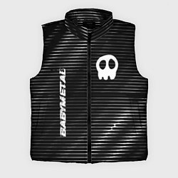 Мужской жилет Babymetal metal rock lines, цвет: 3D-черный