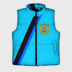Мужской жилет Россия спортивная геометрия