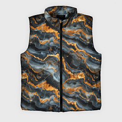 Мужской жилет Мраморное золото