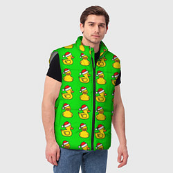 Мужской жилет Резиновые утята, цвет: 3D-светло-серый — фото 2