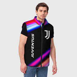 Мужской жилет Juventus speed game lights, цвет: 3D-черный — фото 2