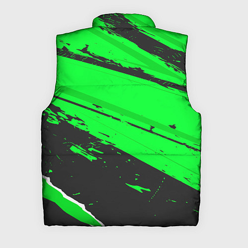 Мужской жилет Porsche sport green / 3D-Черный – фото 2