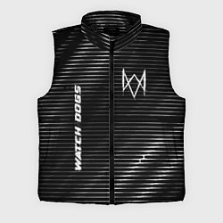 Мужской жилет Watch Dogs metal game lines, цвет: 3D-черный